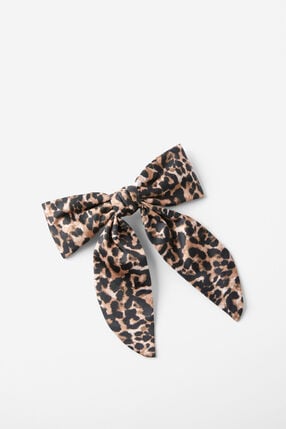 Cotton On Leopard Print Hairbow