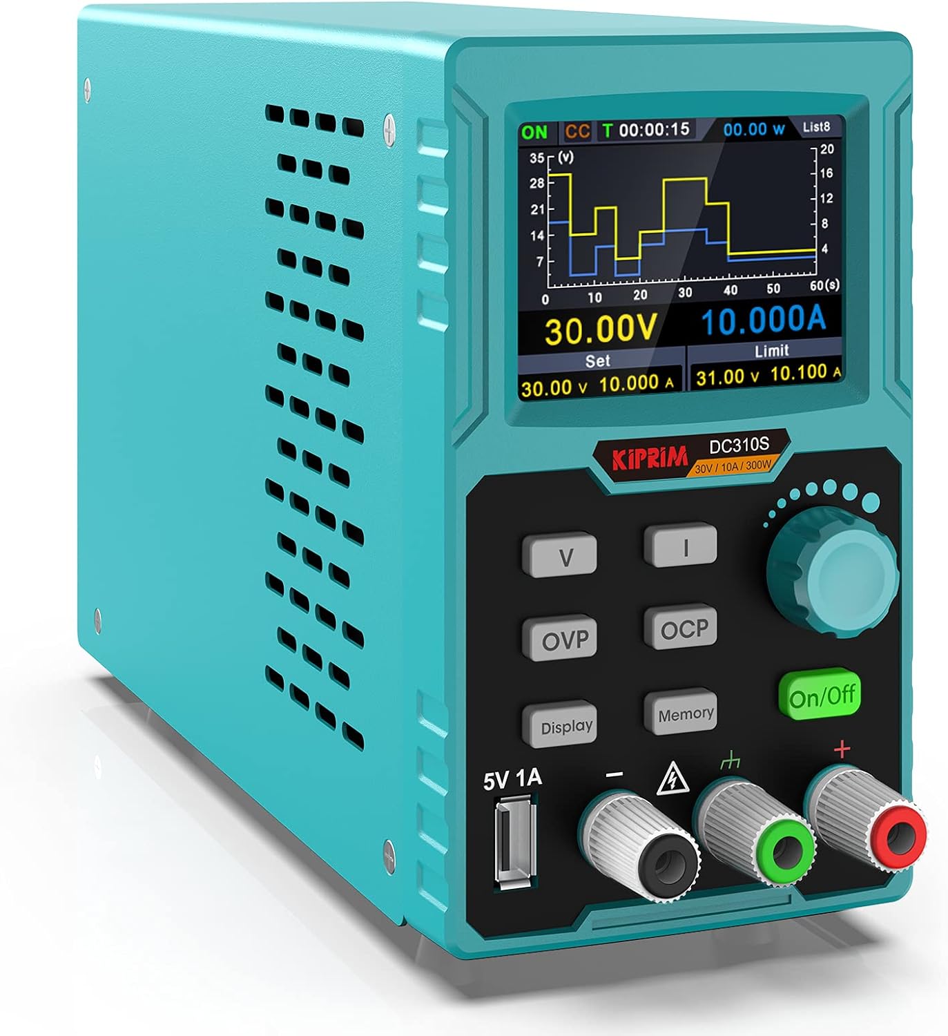 Kiprim Programmable DC Power Supply (0‑30 V, 0‑10 A) | PSU