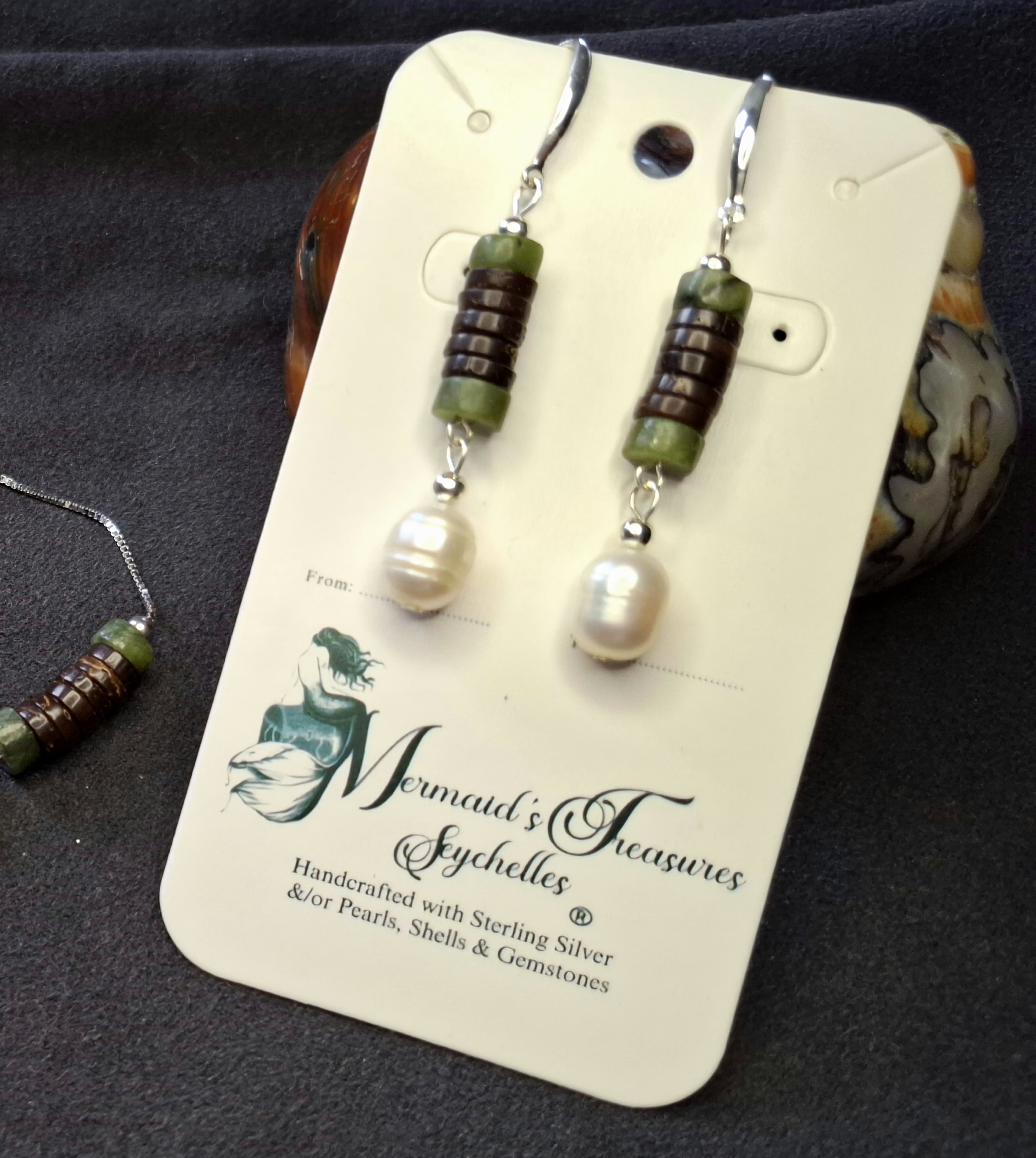 Koko Loko: Shiny Silver Earrings