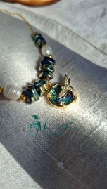 Mermaid's Dream: Abalone Shell & Hematite Necklace