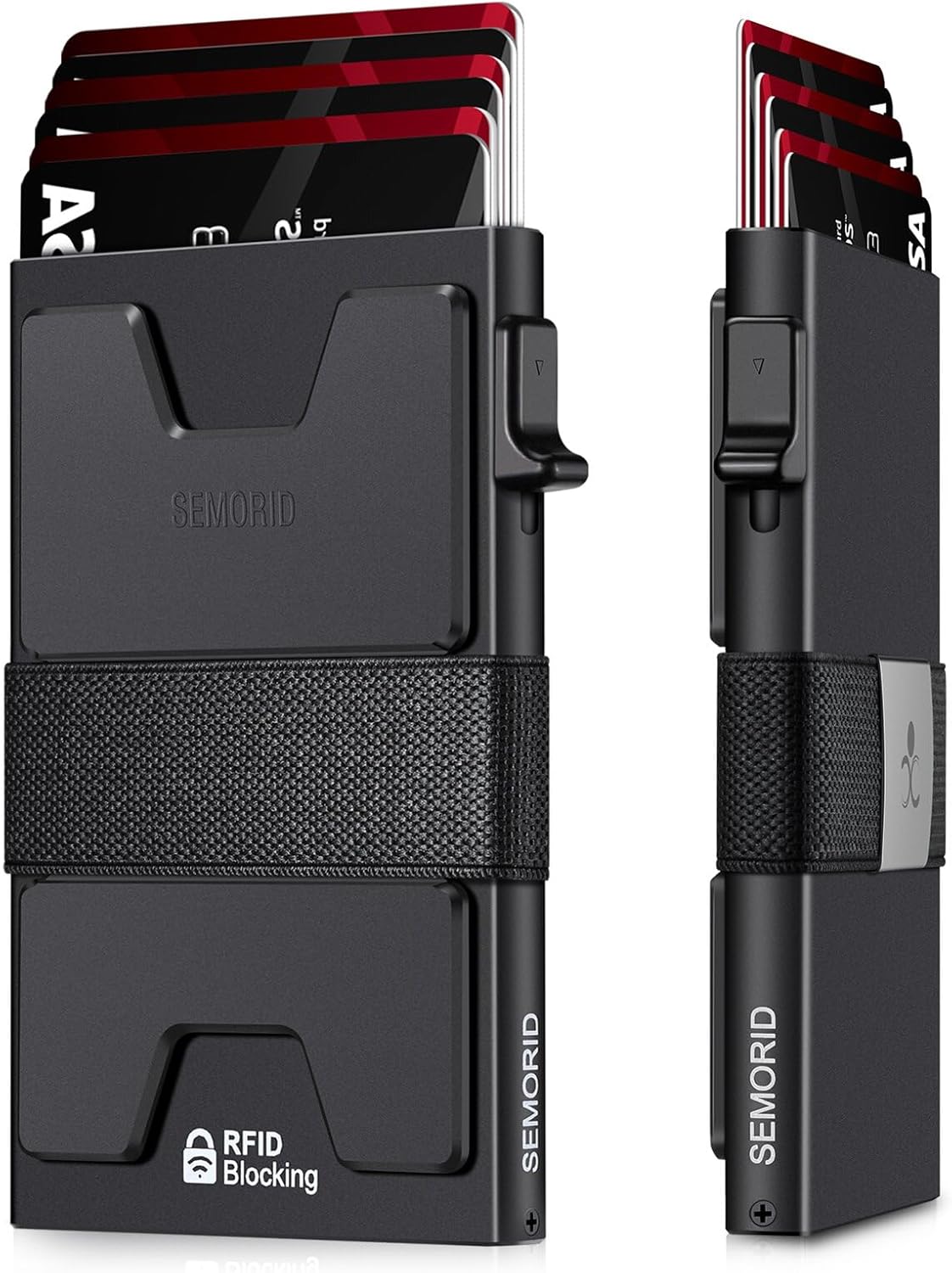 SEMORID Slim Wallet Card Holder | RFID Wallet