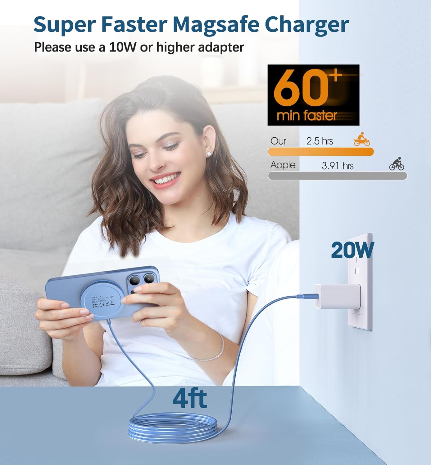 OANDYS Z8 Smart magnetic wireless charging pad