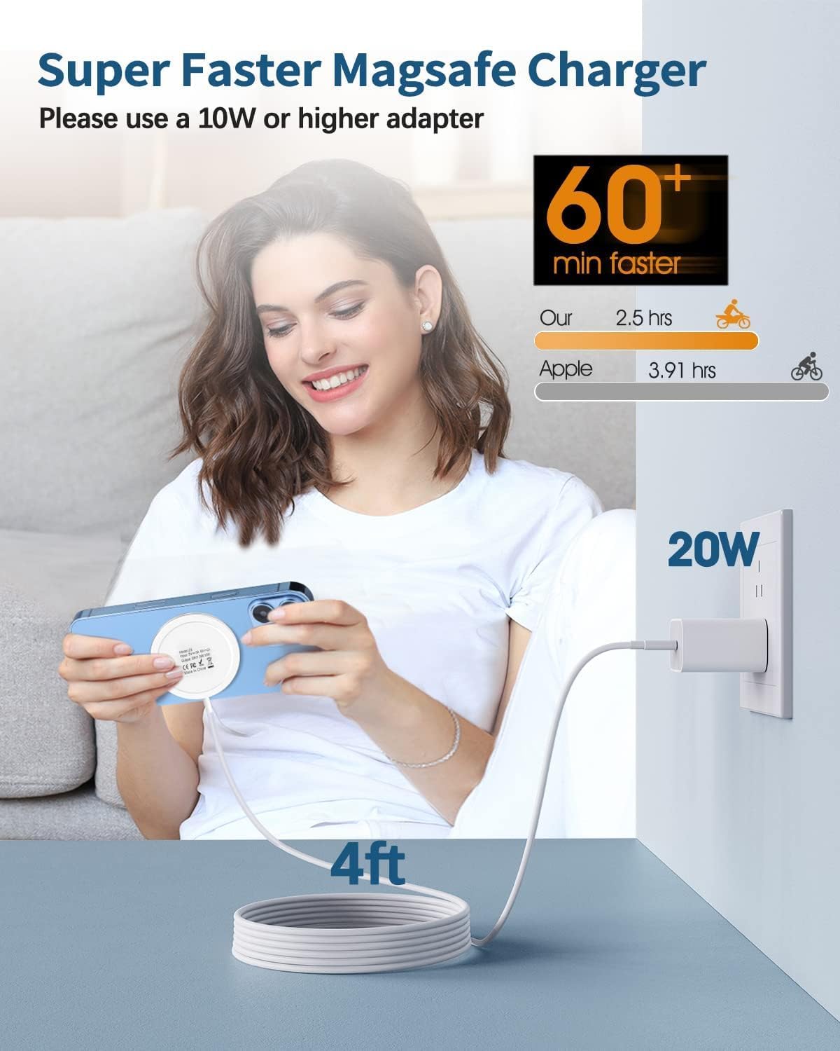 OANDYS Z8 Smart magnetic wireless charging pad