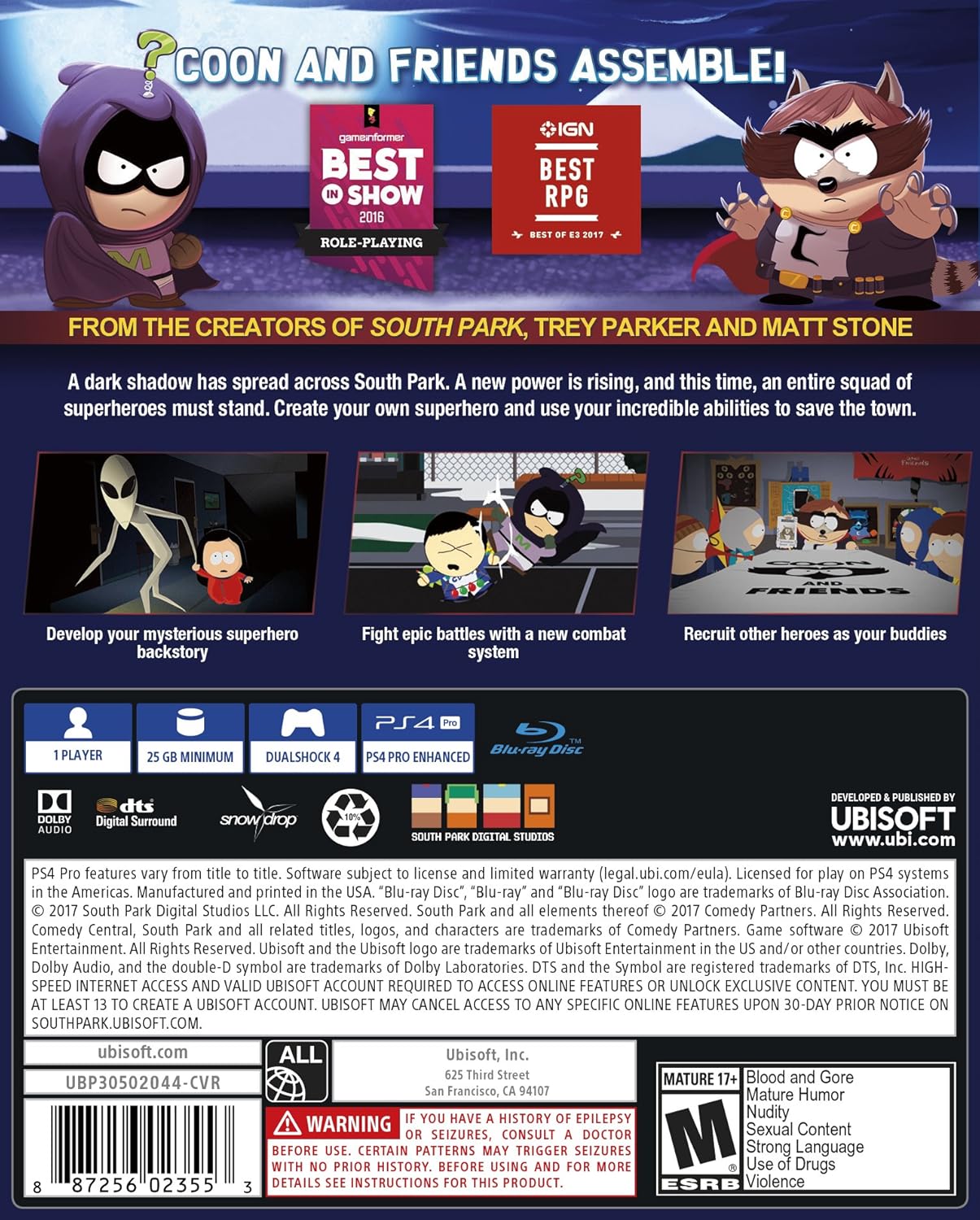 South Park: The Fractured but Whole | PS4 | Video Game