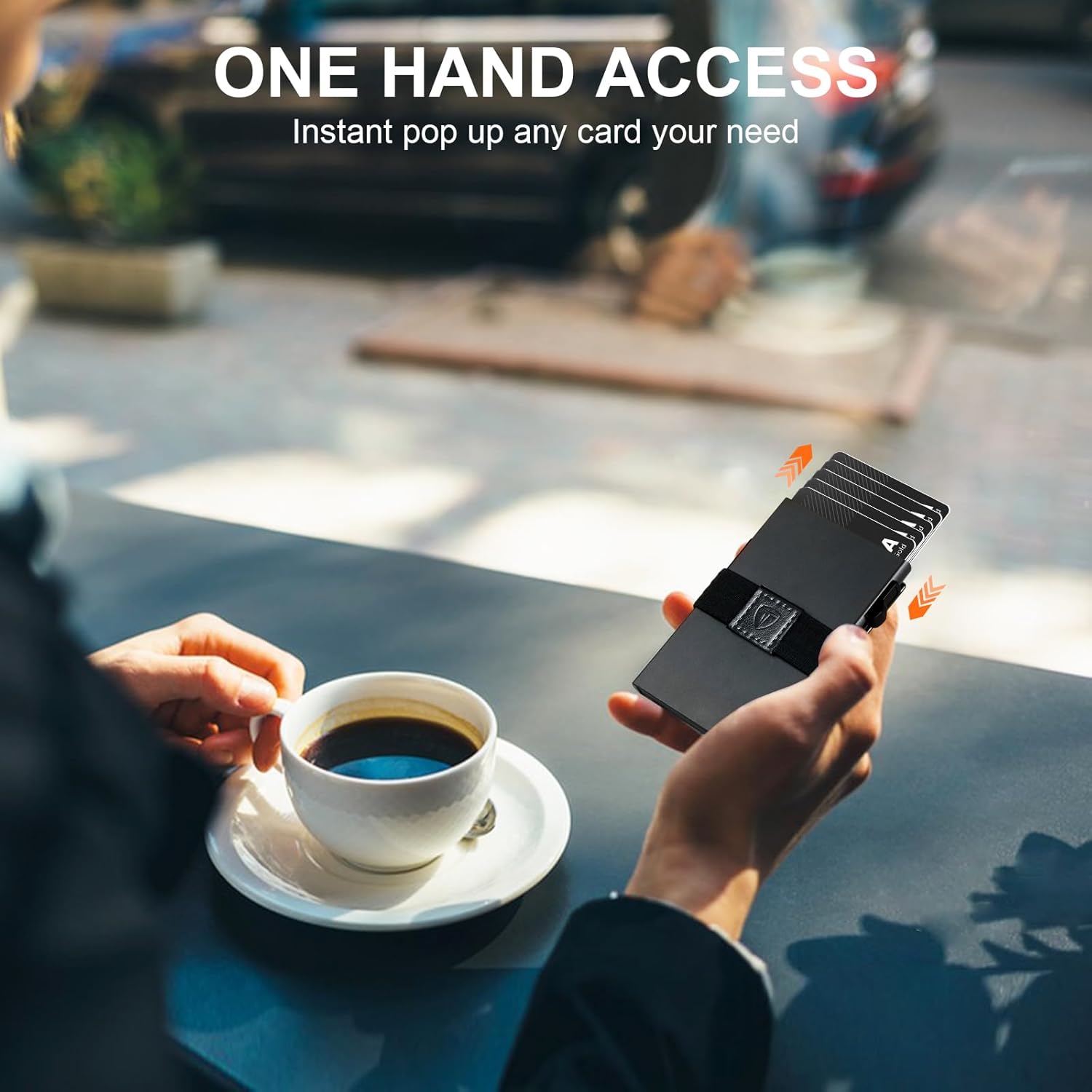 TOYFID Slim Wallet Card holder | RFID Wallet