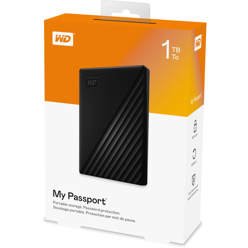 WD My Passport 1 TB External Hard Drive